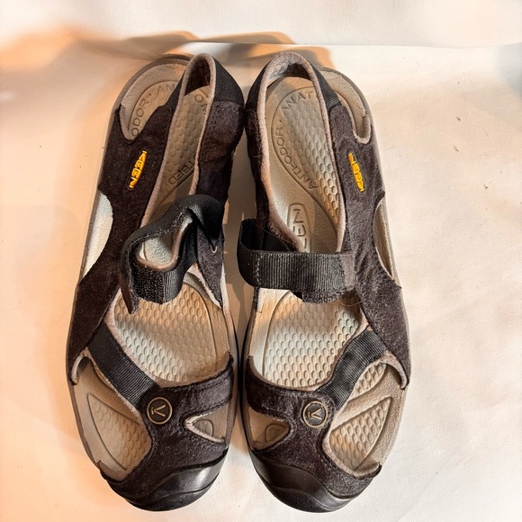 KEEN Sz 8 (estimated) Venice H2 Velcro Closure Rubber Toe Hiking Shoes Sandals - Picture 5 of 12